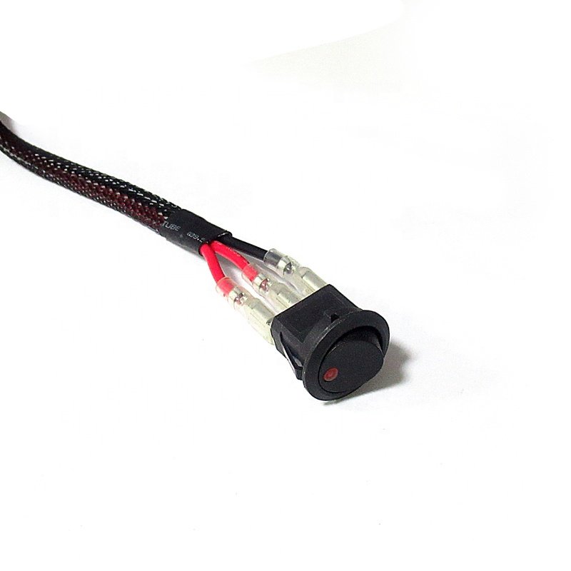 Strip Light Switch Wire Set DTM DTP DT Connector 2pin Plug Head Fog Lamp Refit Wire Set LED Working Light bar Wire Harness