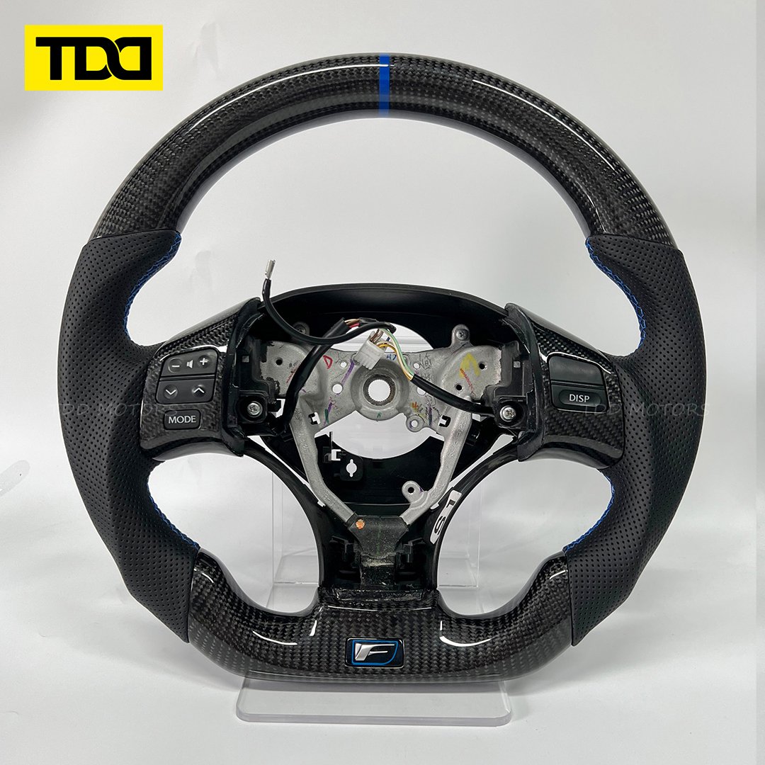 Customized Carbon Fiber Steering Wheel For Lexus IS