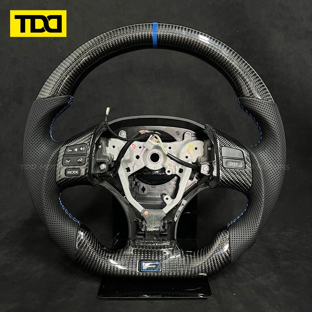 Customized Carbon Fiber Steering Wheel For Lexus IS