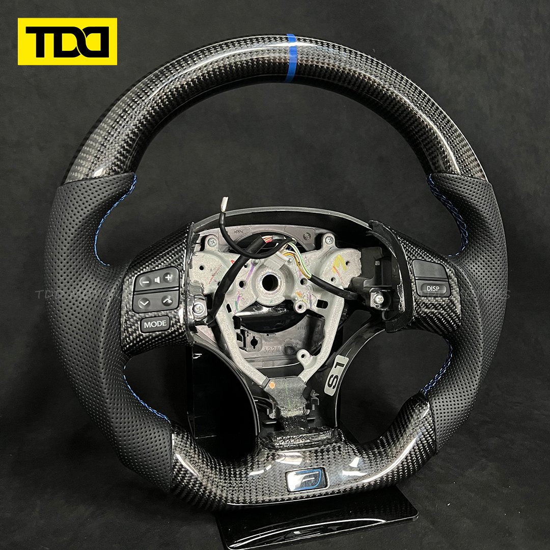 Customized Carbon Fiber Steering Wheel For Lexus IS