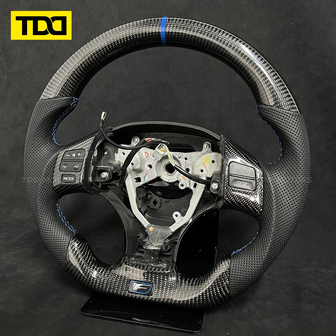 Customized Carbon Fiber Steering Wheel For Lexus IS