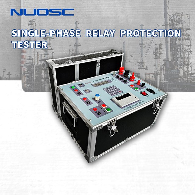 Single-Phase 220V Electronic Relay Protection Tester Calibration Device Instruments for Machine and Equipment Testing