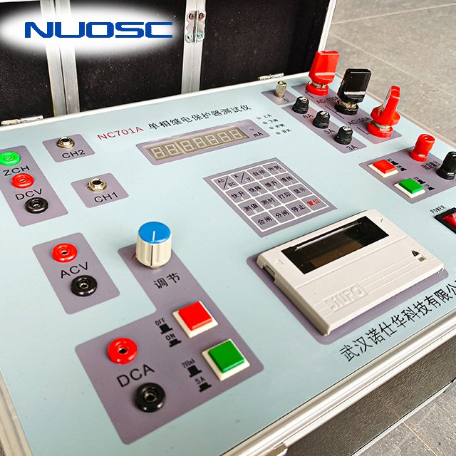 Single-Phase 220V Electronic Relay Protection Tester Calibration Device Instruments for Machine and Equipment Testing