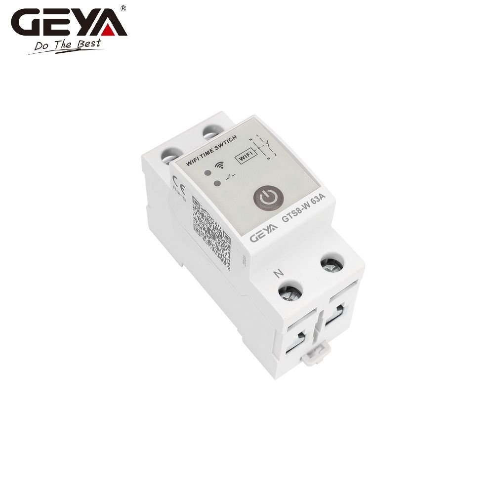 GEYA 32A NEW Wifi Relay Switch Module Wireless Smart Switch Ac 220v Iot Home Control Relay Wireless Rf Remote Control Switch
