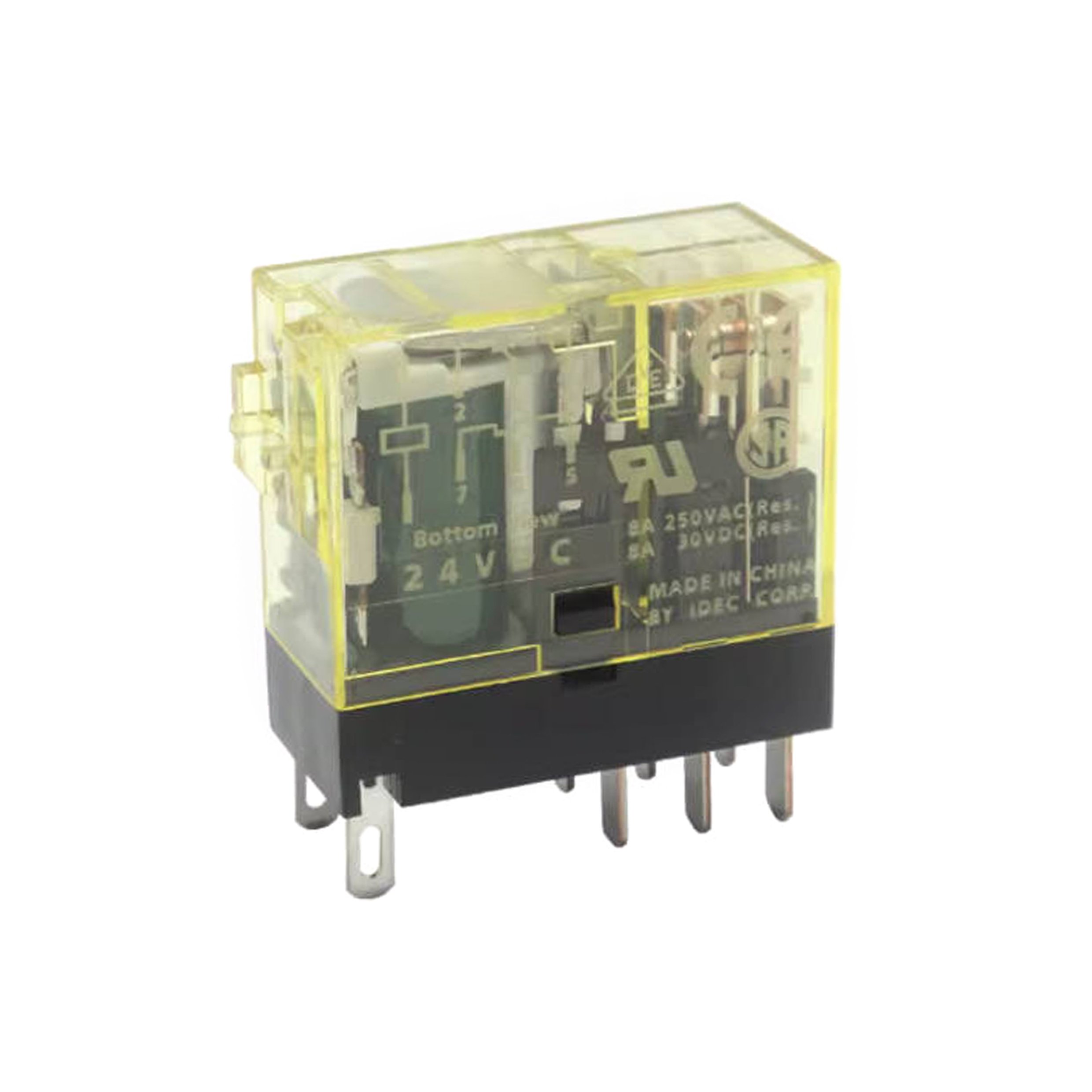 IDEC Type 24V Auto Relay Electromagnetic Control Communication Relays PCB Sealed Electromagnetic Relay Electrical Engineering