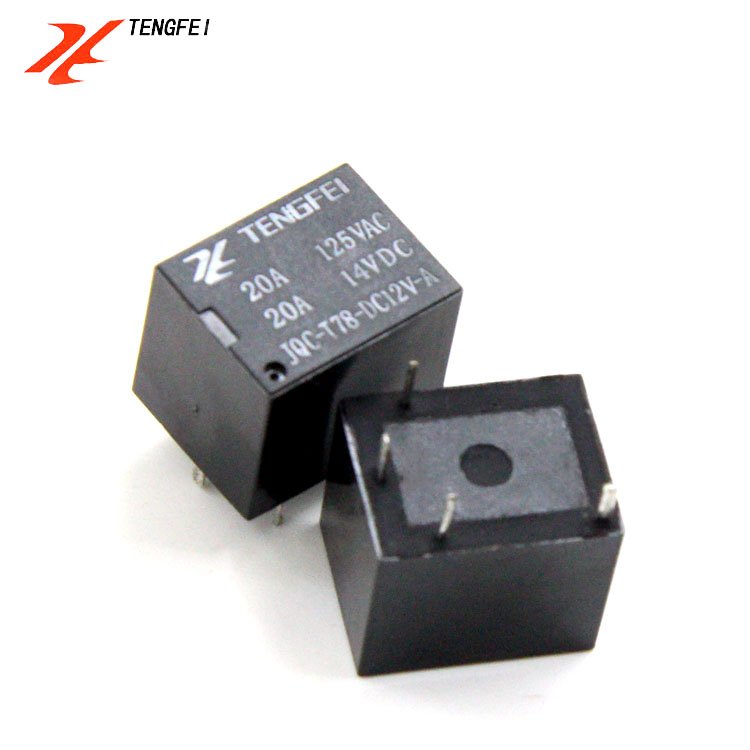 TENGFEI JQC-T78-DC12V-A SPST 20A 14VDC Mini Power Relay For Auto
