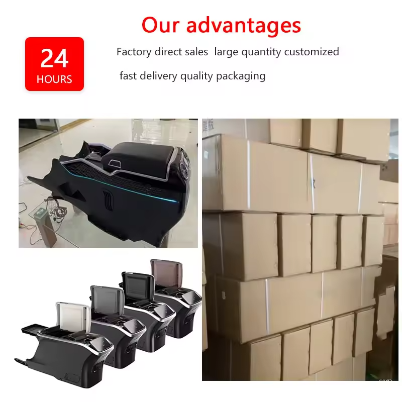 Factory direct sales mercedes v class w447 center console sub storage armrest boxes & bins for sale