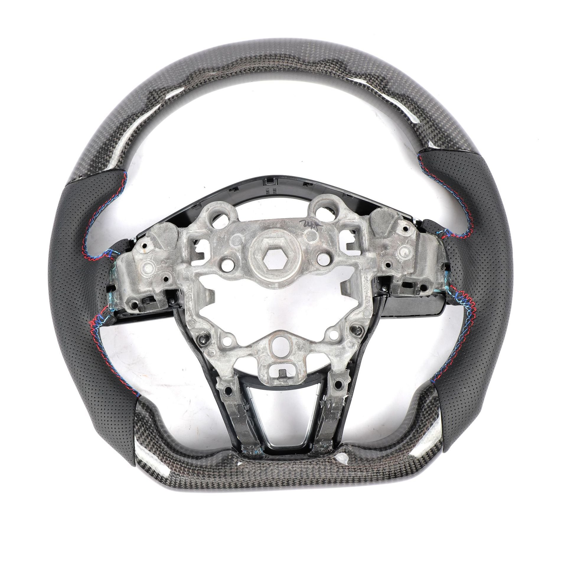 LR AUTO Suitable for Mazda Enxela carbon fiber LED multifunction intelligent steering wheel