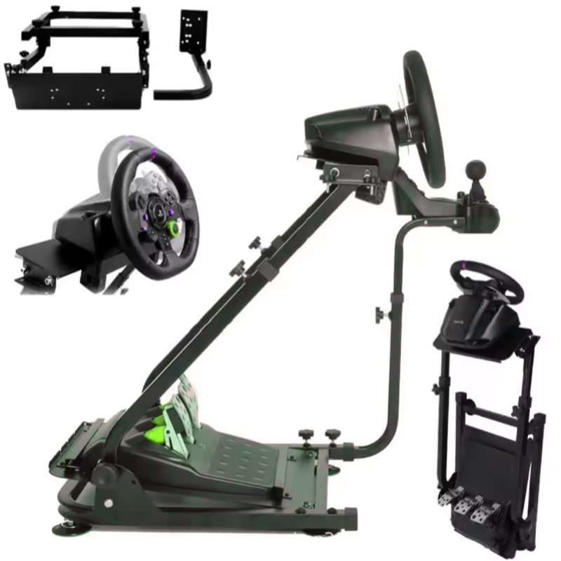 Hot Selling Car Simulator Racing Driving Shifter Mount Game wheel Adjustable Steering Bracket Steer Racing Wheel Stand