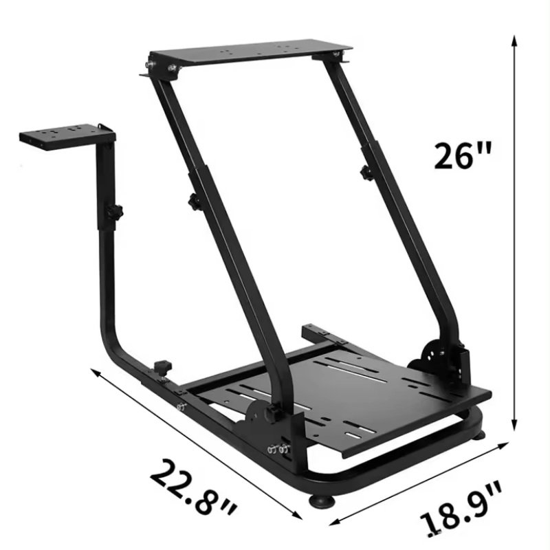 Hot Selling Car Simulator Racing Driving Shifter Mount Game wheel Adjustable Steering Bracket Steer Racing Wheel Stand