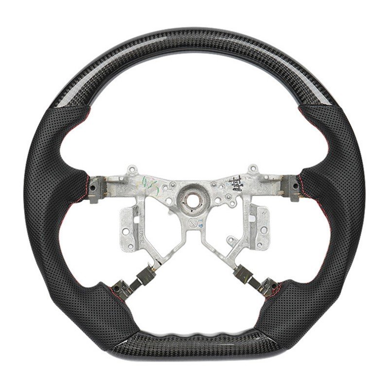 Steering Wheel Custom Fit For Toyota Estima Highlander Camry 2006 2007 2008 2009 2010 2011 2012 2013 Carbon Fiber Steering Wheel