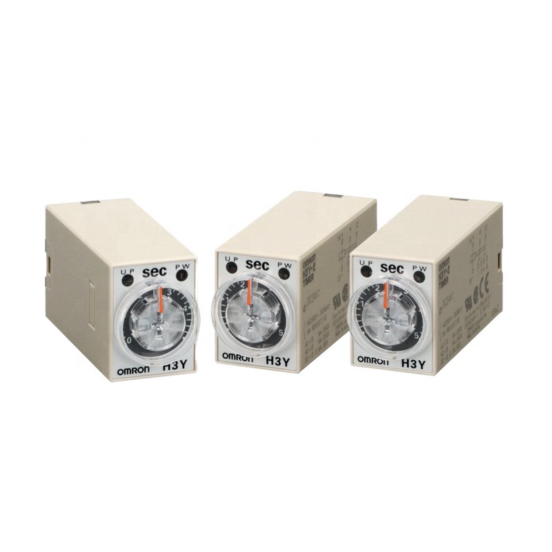 24V Miniature H3Y-2-C & H3Y-4-C Time Control Relay Small Delay Switch with Epoxy Sealed Protection for Auto H3Y Model