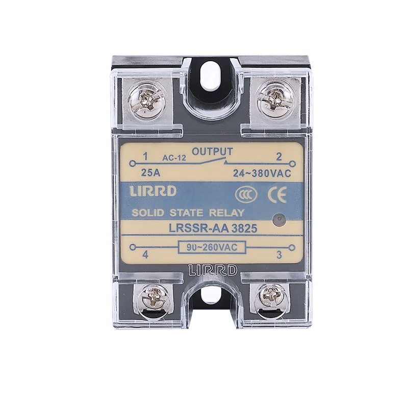 Single Phase AC to AC Solid State Relay 25A 380VAC