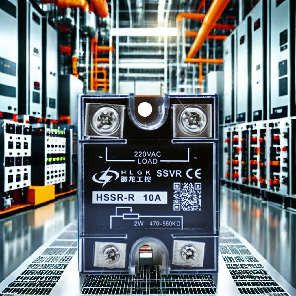HLGK Single Phase DC Control AC Heat Sink 220V Relay to 3-32VDC SSR Relay-10DA 25DA 40DA 120DA Plastic Cover Solid State Relay