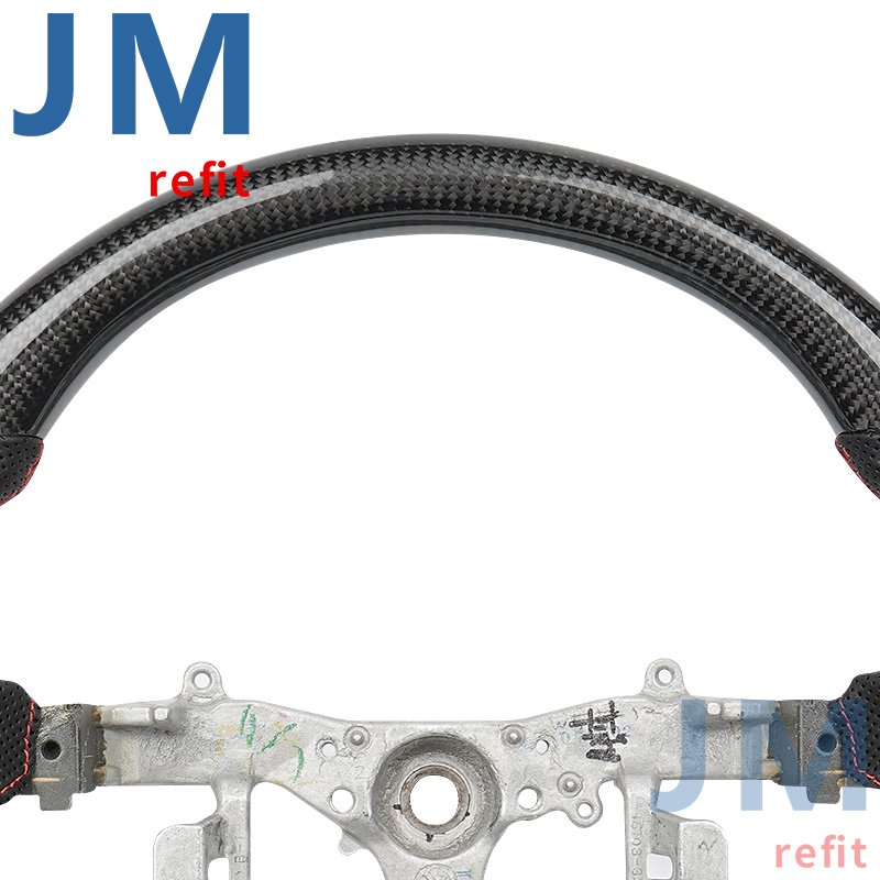Steering Wheel Carbon Fit For 2006 2007 2008 2009 2010 2011 2012 2013 Toyota Estima Highlander Camry Carbon Fiber Steering Wheel