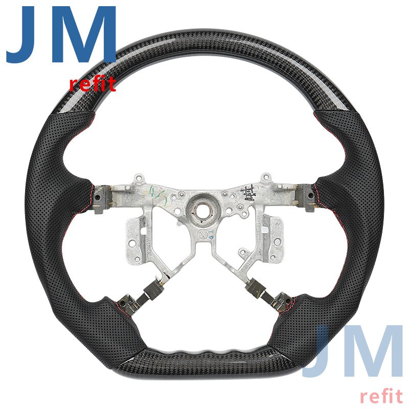 Steering Wheel Carbon Fit For 2006 2007 2008 2009 2010 2011 2012 2013 Toyota Estima Highlander Camry Carbon Fiber Steering Wheel