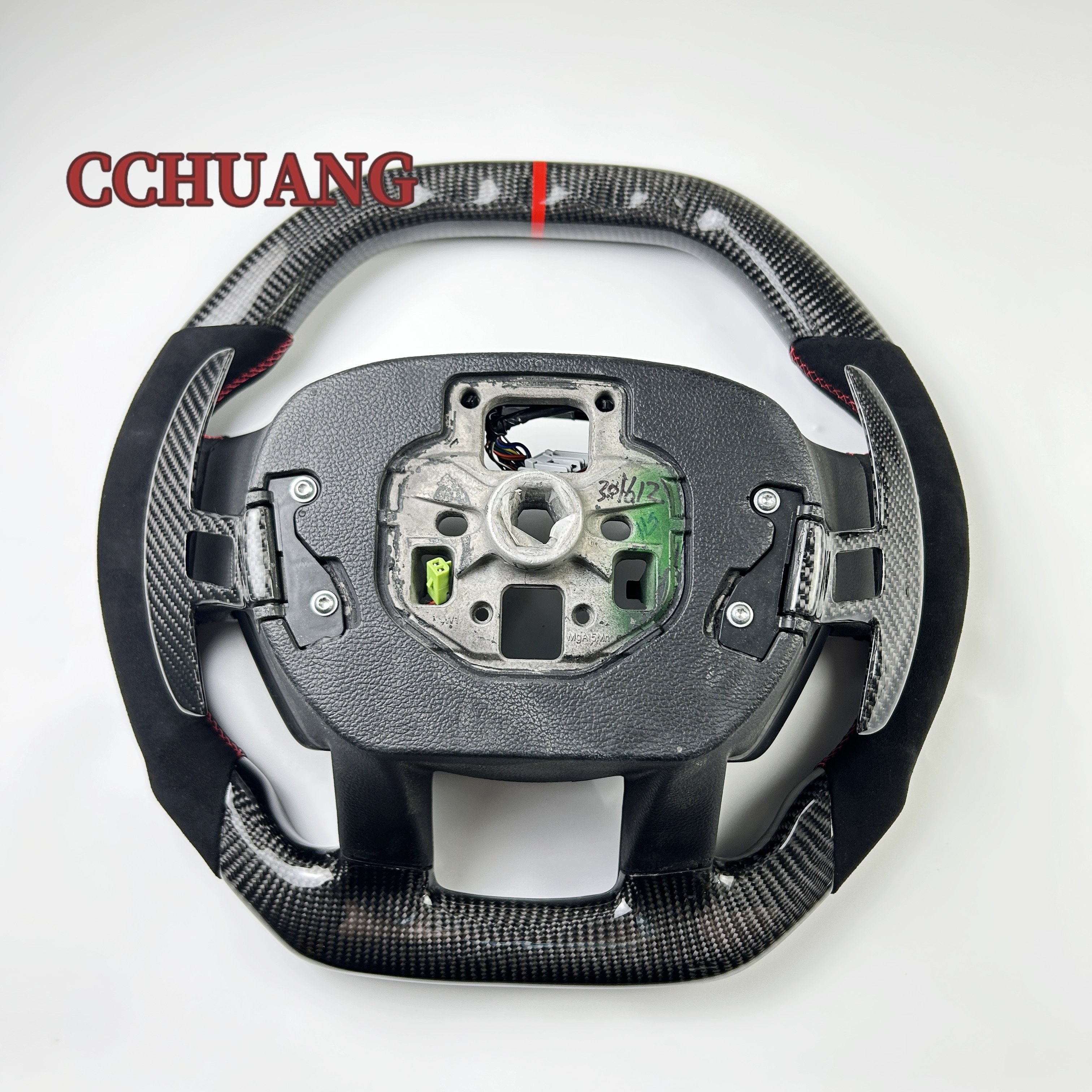 Multifunction Carbon Fiber Steering Wheel for Ford F-150Raptor Car Interior Accessory