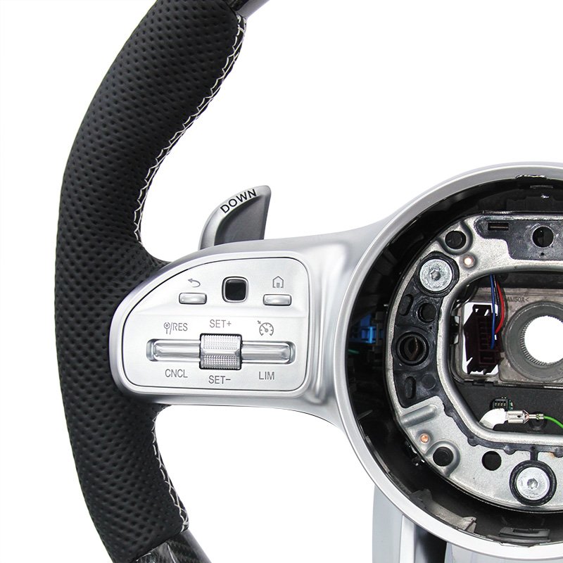 For Mercedes Benz A GLA B GLB C GLC E GLE CLS 2019-2023 custom sports model handle steering wheel modification ZC-809-T87-F