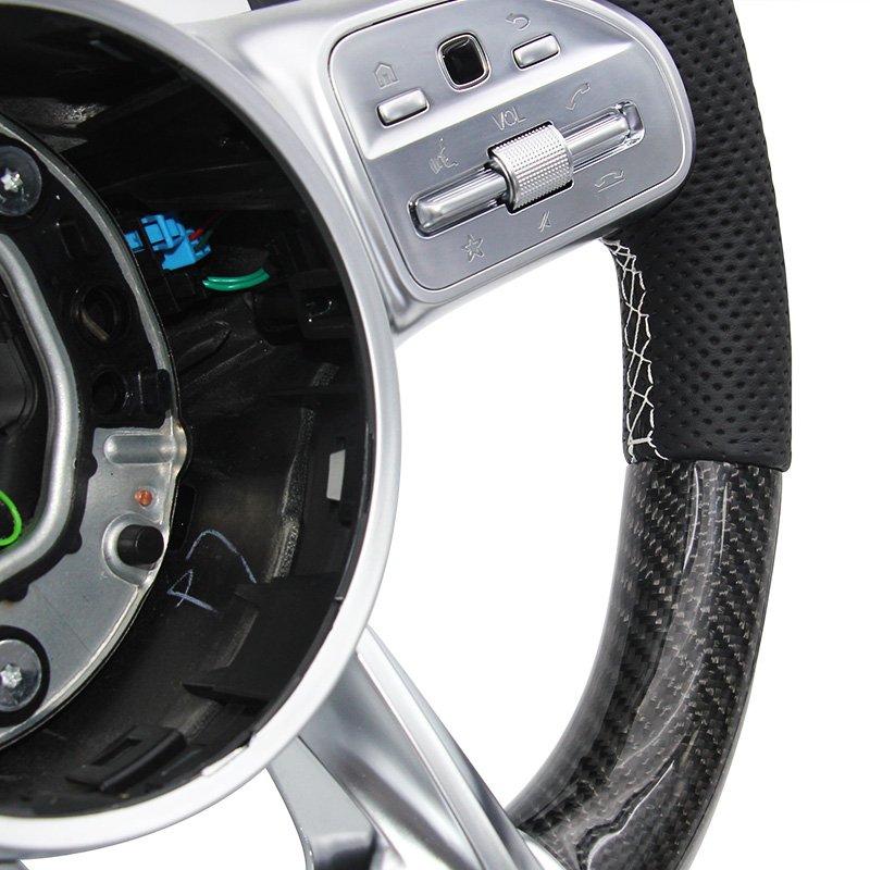 For Mercedes Benz A GLA B GLB C GLC E GLE CLS 2019-2023 custom sports model handle steering wheel modification ZC-809-T87-F
