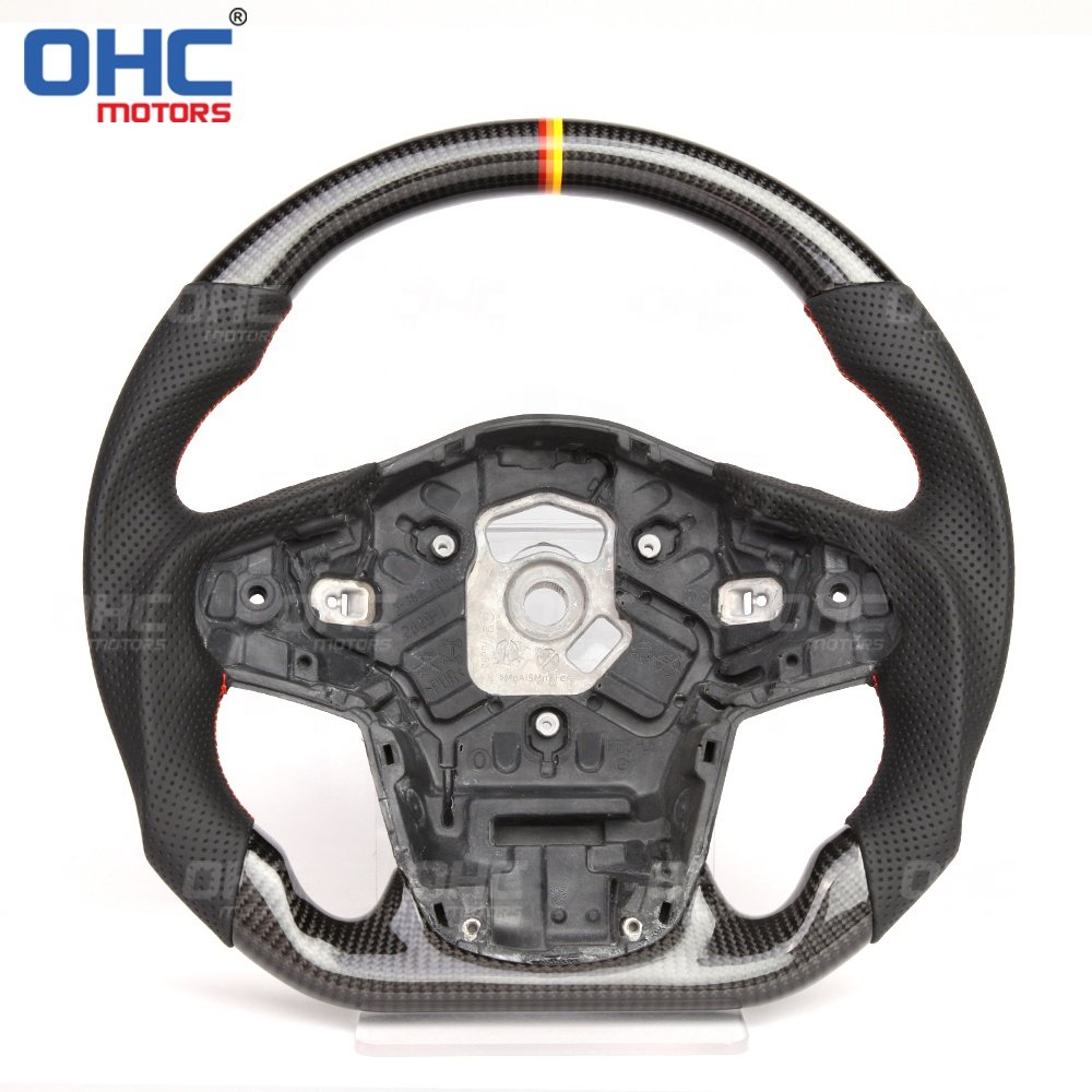 Real Carbon Fiber Sterring Steering Wheel for 2019 2020 2021 A90 GR Toyota Supra A90 MK5