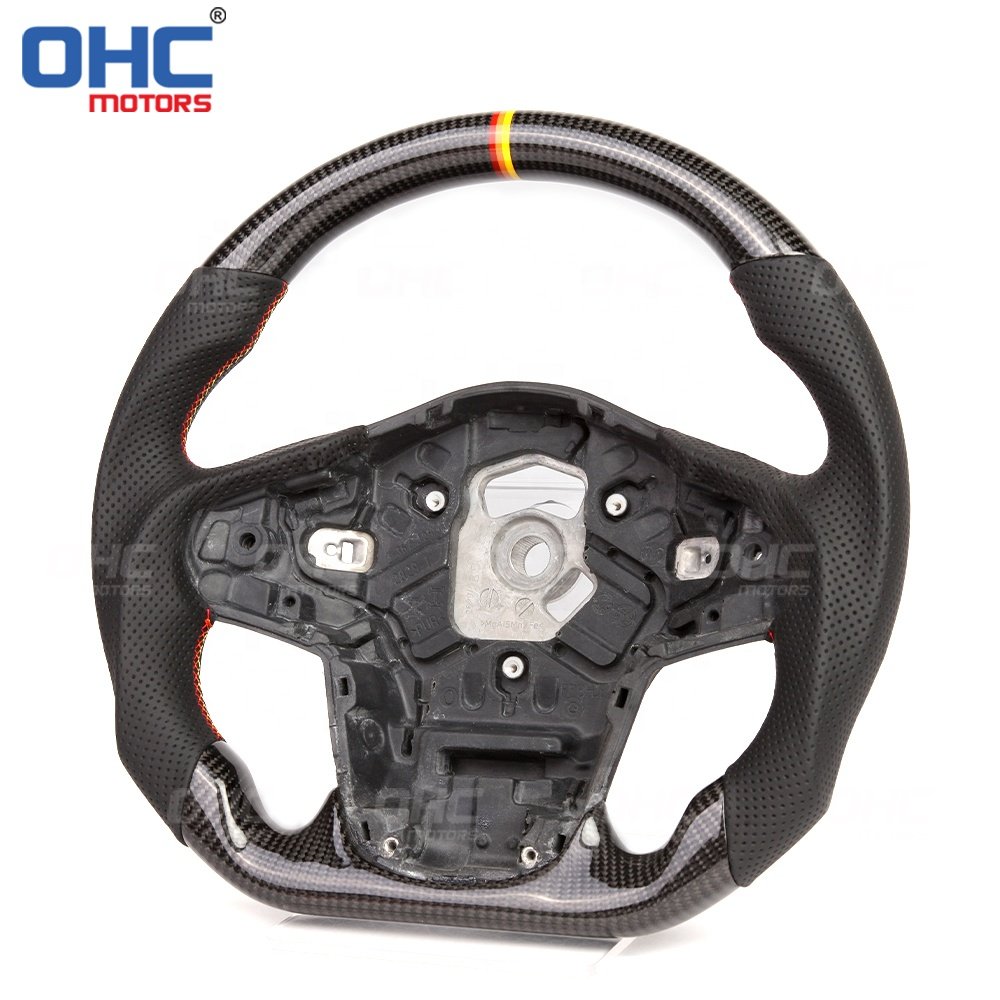Real Carbon Fiber Sterring Steering Wheel for 2019 2020 2021 A90 GR Toyota Supra A90 MK5