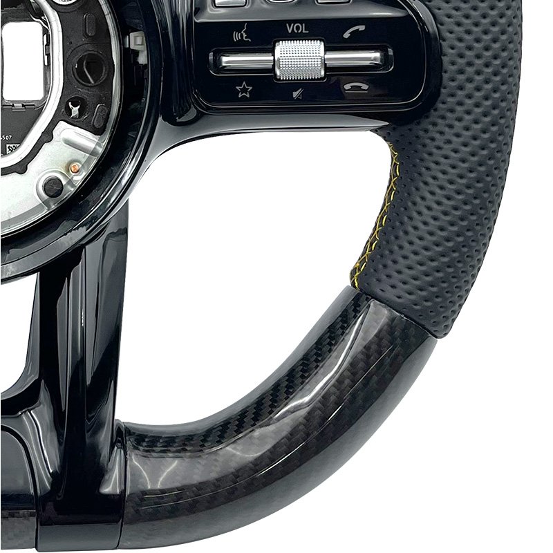 For Mercedes Benz A GLA B GLB C GLC E GLE CLS 2019-2023 custom sport model handle steering wheel modification 809-T16-F