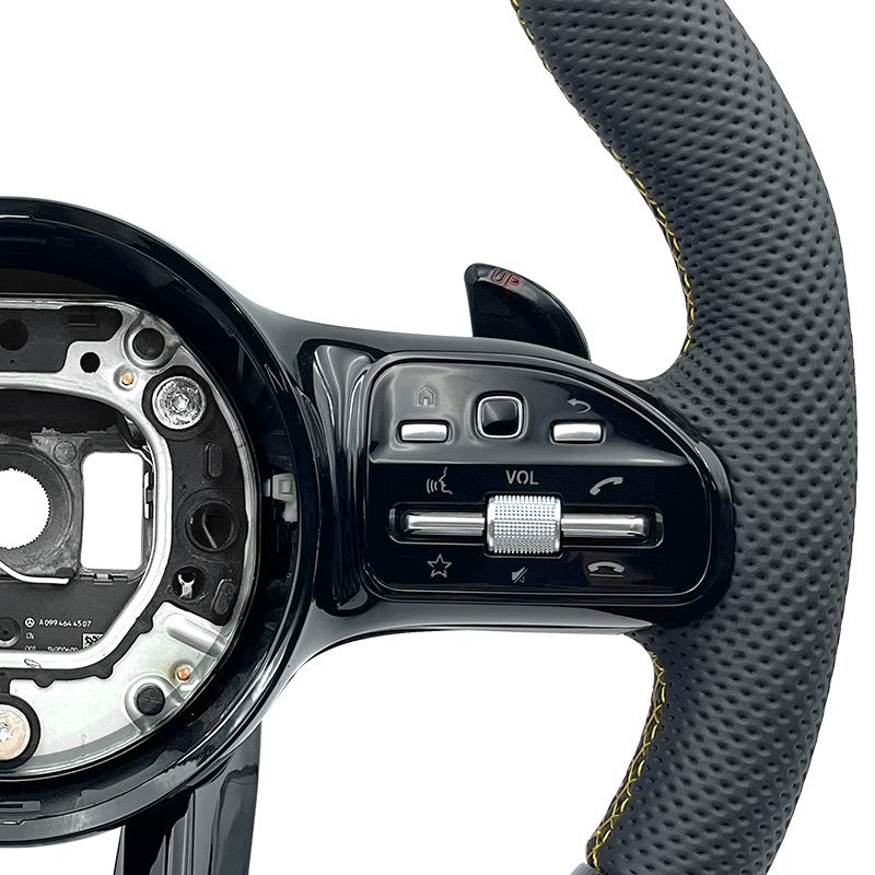 For Mercedes Benz A GLA B GLB C GLC E GLE CLS 2019-2023 custom sport model handle steering wheel modification 809-T16-F