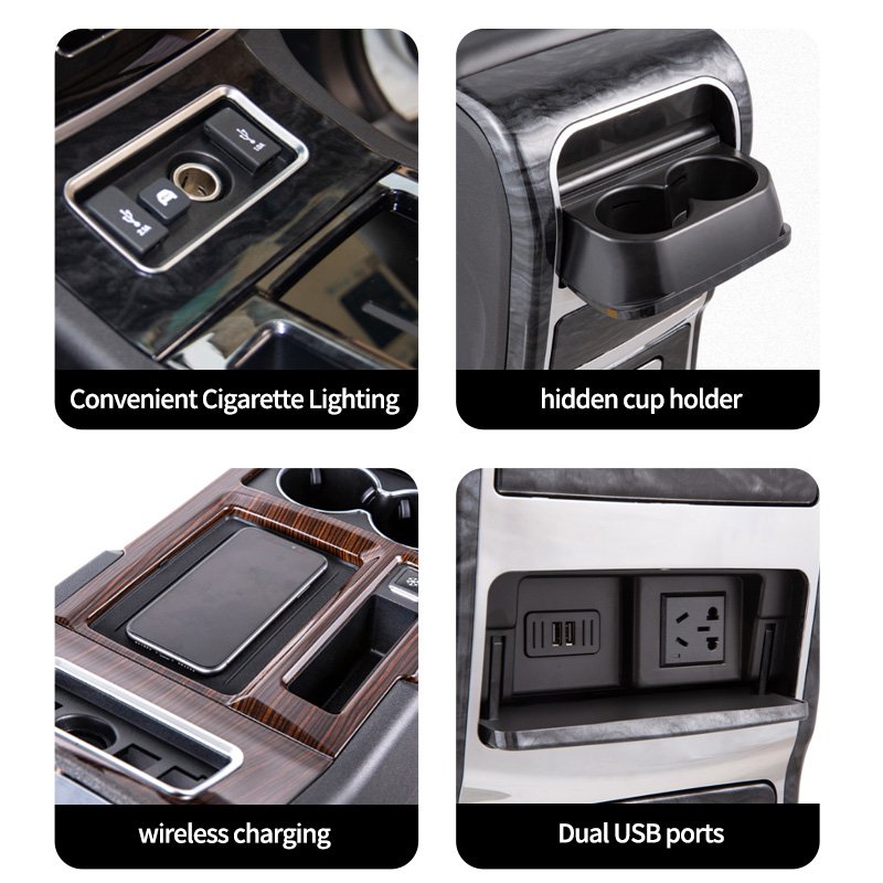 Liuxing Car Armrest Center Console Armrest Storage Box for Honda Elysion 2019-2022 Year