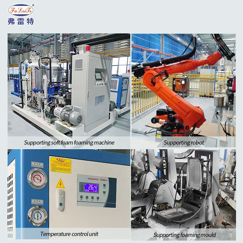 Motorcycle Tail Box Shockproof Cushion Flexible Foam Pu Equipment Polyurethane High Pressure Foaming Machine Manufacturer