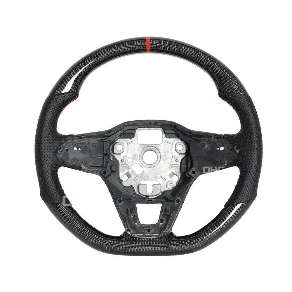 Carbon Fiber Steering Wheel Customization For Volkswagen Golf 8 Vw Mk8 Gti Steering Wheel 2020 2021 2022 2023 2024 Ohc Motors