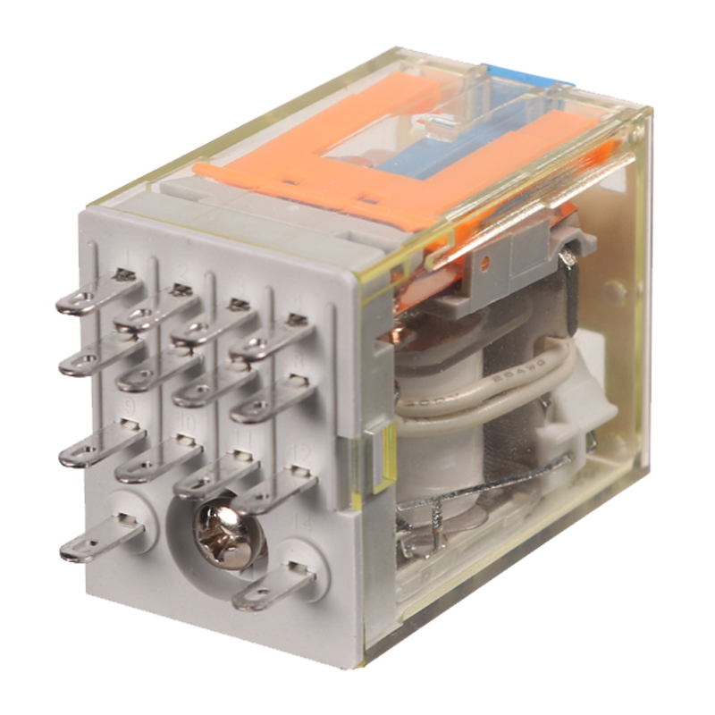 Shenler RKE4CO012LT Ag Alloy Thermal Overload Relay Voltage Control Relay Single Phase 12v Relay 8 Pin