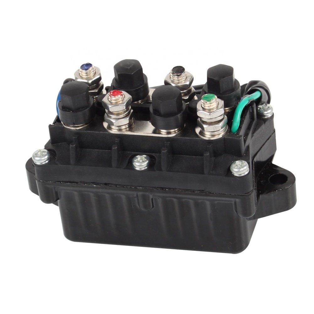 Outboard Trim and Tilt Solenoid Relay Assembly Relay Solenoid for YAMAHA Winch Motors Boat Power 61A819500000