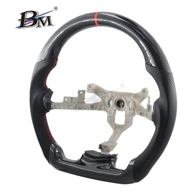 Sport Carbon Fiber Style Steering Wheels For Chevrolet CORVETTE C6 2006 2007 2008 2009 2010 2011 Interior Accessories For Cars