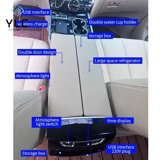Auto Interior Parts Car Table Console Box Multifunction Car Armrest Box for Mercedes Benz Vito Vclass W447 V260