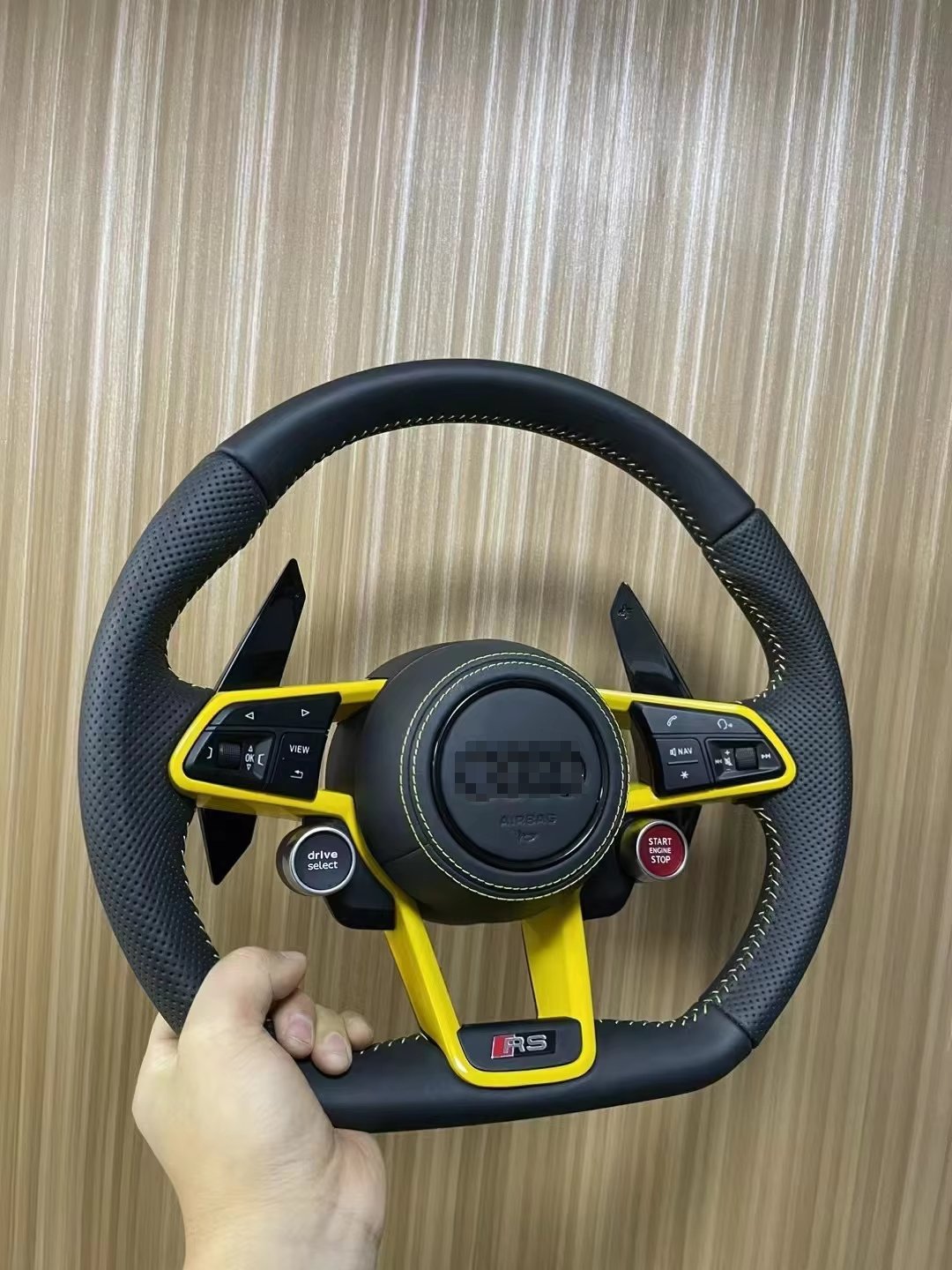 Genuine Carbon Fiber OEM Steering Wheels For Audi MK3 TTRS TTS MK2 S3 R8