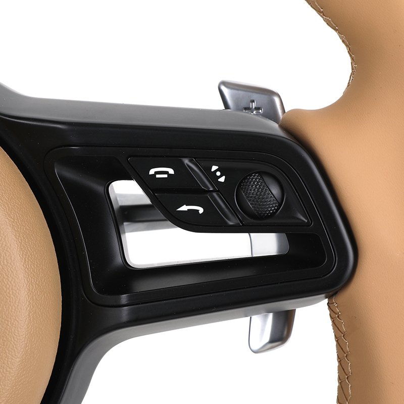 Skin Color Full Leather Custom Sport Volant Lenkrad Car Steering Wheel for Porsche Panamera Cayenne 957 911 958 970 92A 2011