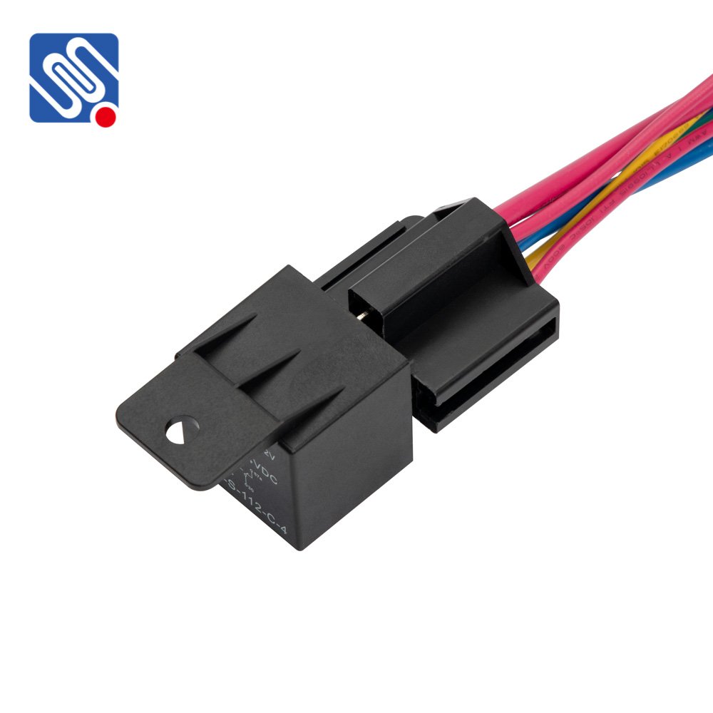 Meishou MAH-S-112-C-4 45A 60A 12 Volt DC Auto Power Relay 5 Pin Automotive Motorcycle Relay for Cars
