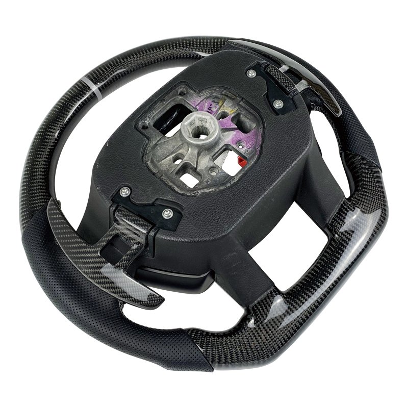 Car steering Wheel Suitable For Ford Raptor 2015-2021 Ford F150 2015-2021 Carbon Fiber Steering