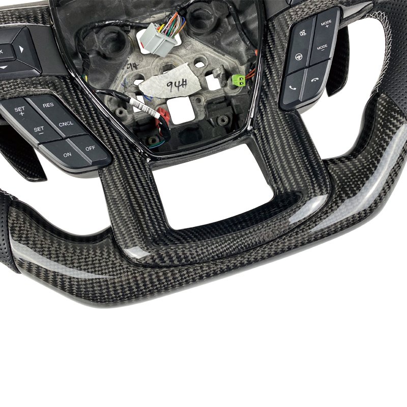 Car steering Wheel Suitable For Ford Raptor 2015-2021 Ford F150 2015-2021 Carbon Fiber Steering