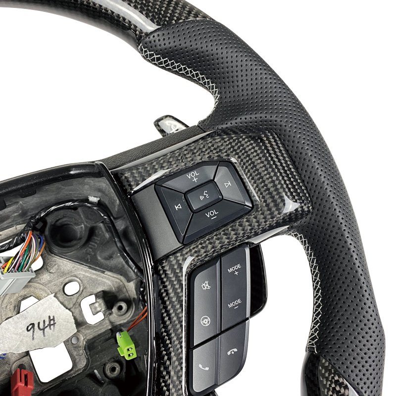 Car steering Wheel Suitable For Ford Raptor 2015-2021 Ford F150 2015-2021 Carbon Fiber Steering