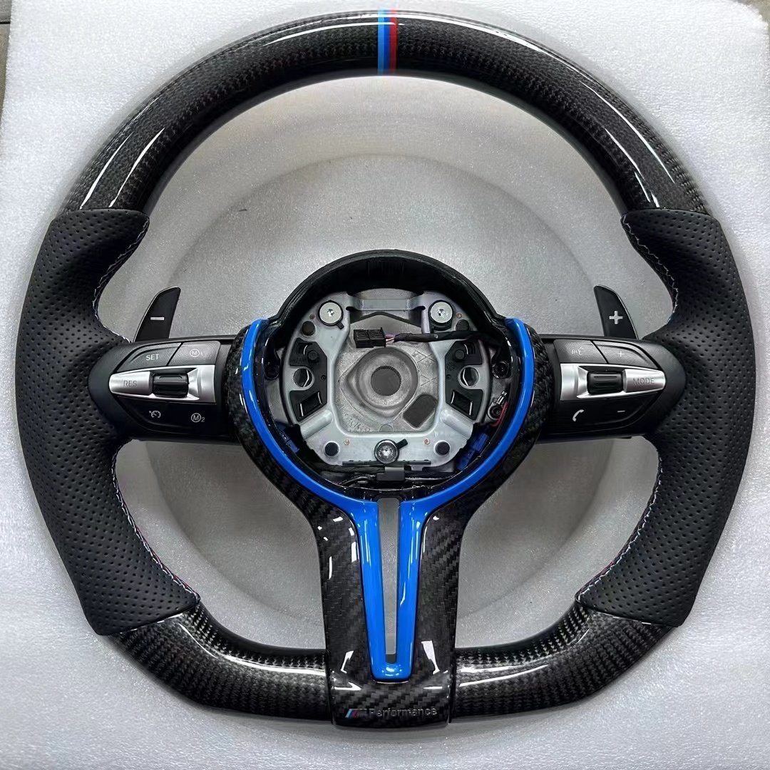 M Performance F30 Carbon Fiber Steering Wheel F20 F02 F87 F12 F10 F80 F82 Carbon Fiber Steering Wheel Direct Sale For BMW M3 M5