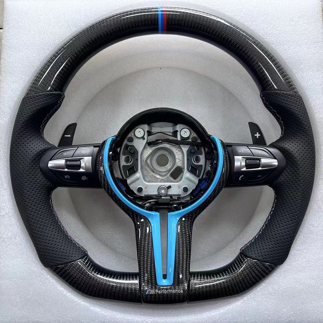 M Performance F30 Carbon Fiber Steering Wheel F20 F02 F87 F12 F10 F80 F82 Carbon Fiber Steering Wheel Direct Sale For BMW M3 M5