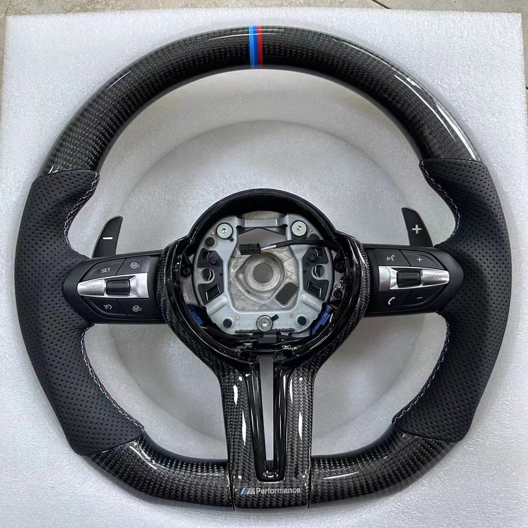 M Performance F30 Carbon Fiber Steering Wheel F20 F02 F87 F12 F10 F80 F82 Carbon Fiber Steering Wheel Direct Sale For BMW M3 M5