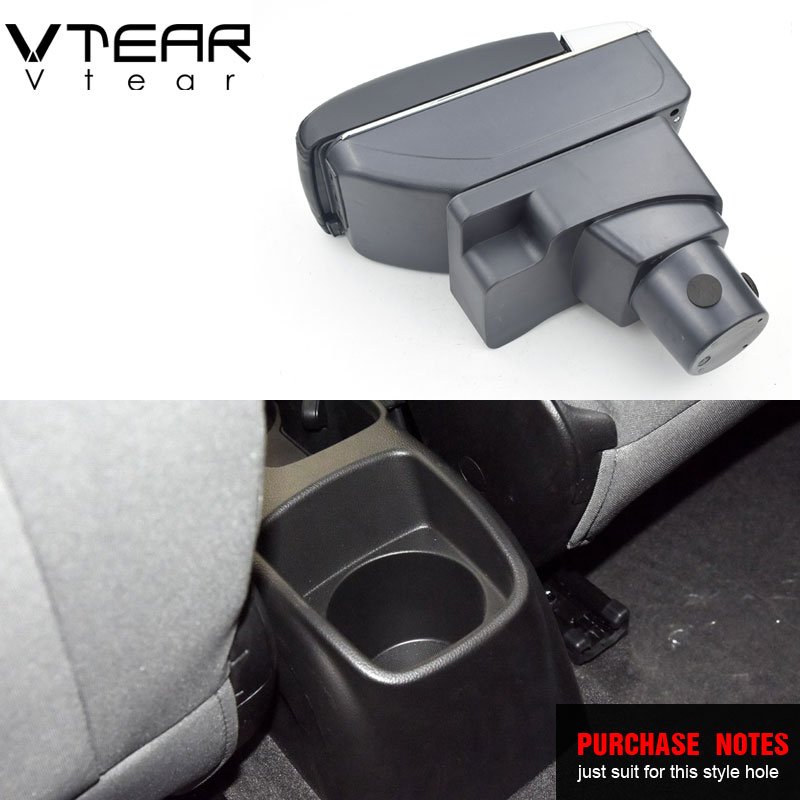 Vtear for Chevrolet Aveo Sonic Lova T250 Armrest USB Charging Heighten Central Content Storage Box Interior Arm Rest Accessories