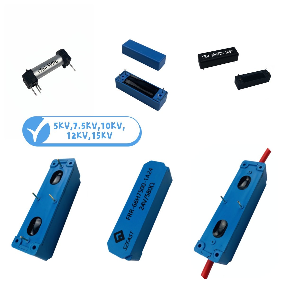 High Voltage 5KV 7.5KV 10KV 12KV Reed Relay for Auto Control System Industrial Relays Product