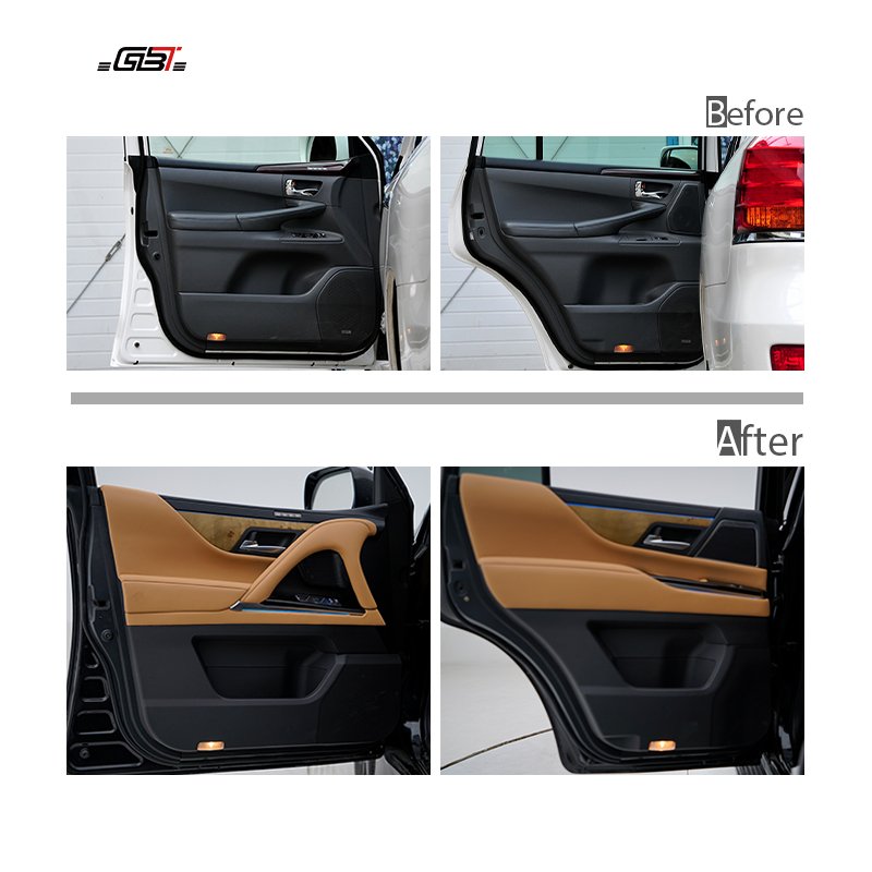 GBT Popular Lx570 to Lx600 Interior Upgrade LHD Instrument Panel Assembly Center Armrest Box Steering Wheel for 2008-2015 LX570