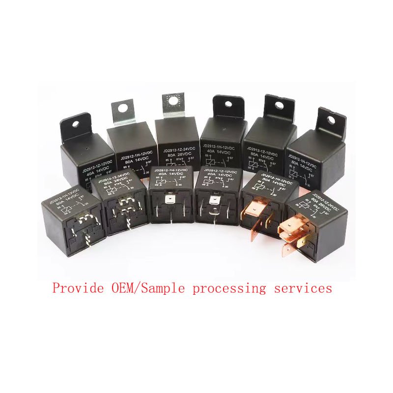 JD2912-1Z-12VDC Relay 80A Relay 12V 5 Pin 80A Auto Relay