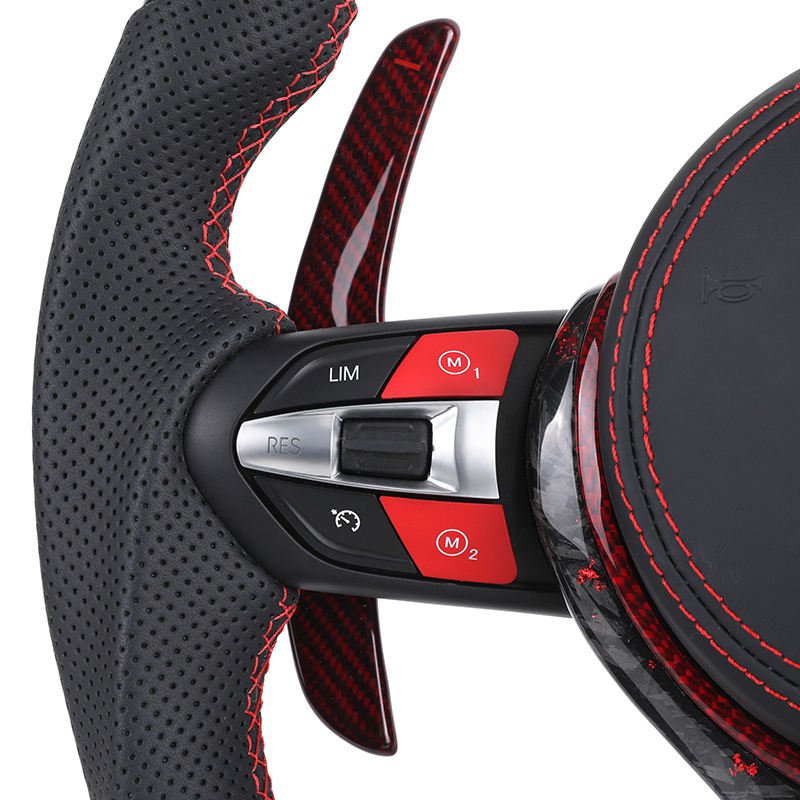 Custom Carbon Fiber Steering Wheel For BMW 3 Series G20 G80 G82 2019 2020 2021 2022 2023