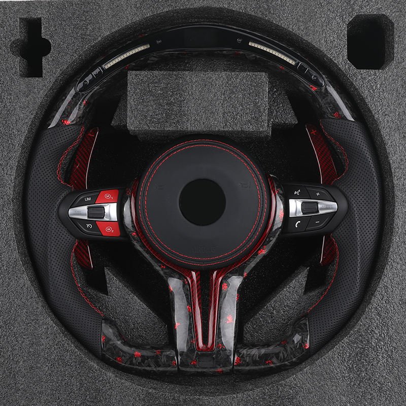 Custom Carbon Fiber Steering Wheel For BMW 3 Series G20 G80 G82 2019 2020 2021 2022 2023