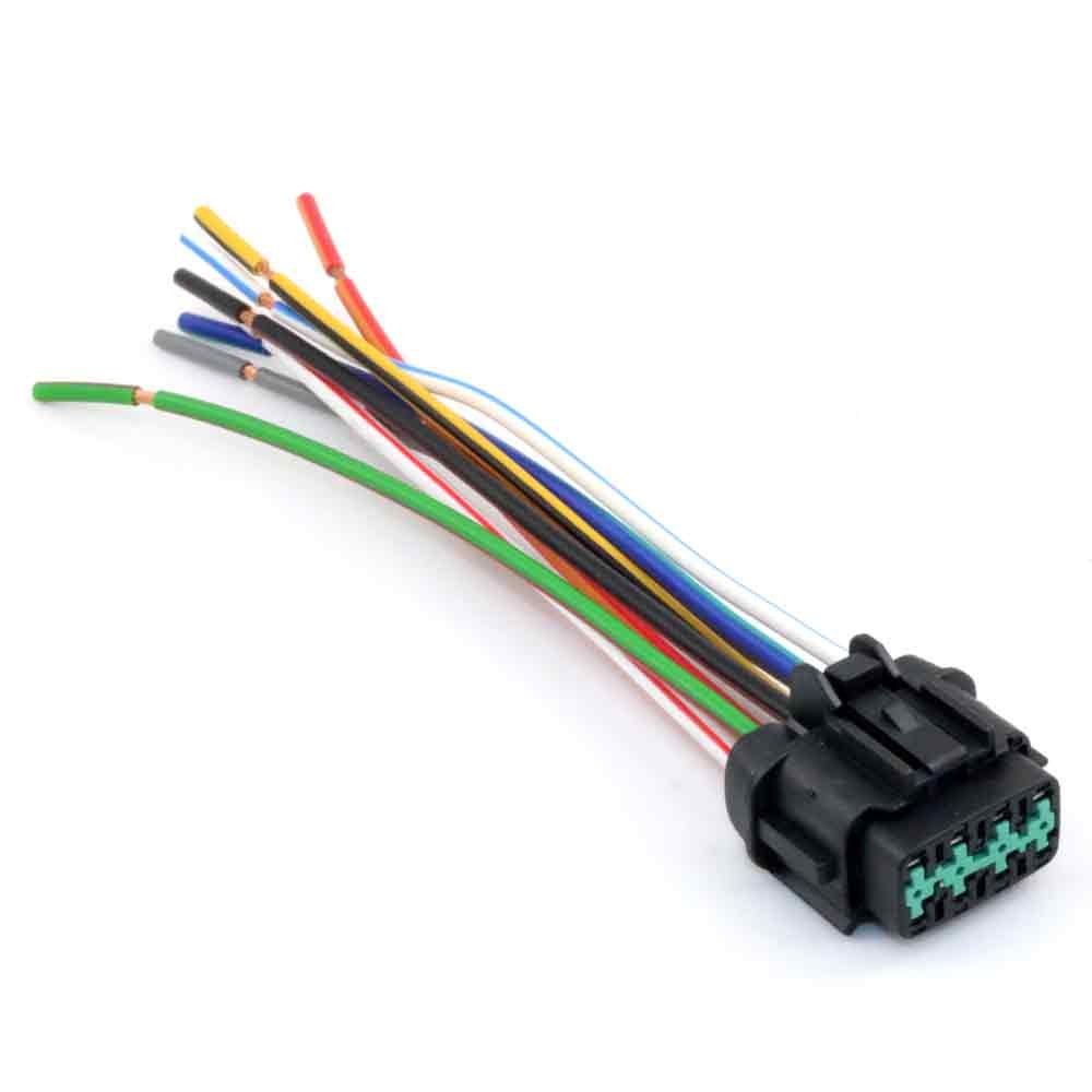Custom Length Automotive PA66GF35 Motorcycle Wiring Harness Relay Connector EV Waterproof Brake Pluggable LED Wire